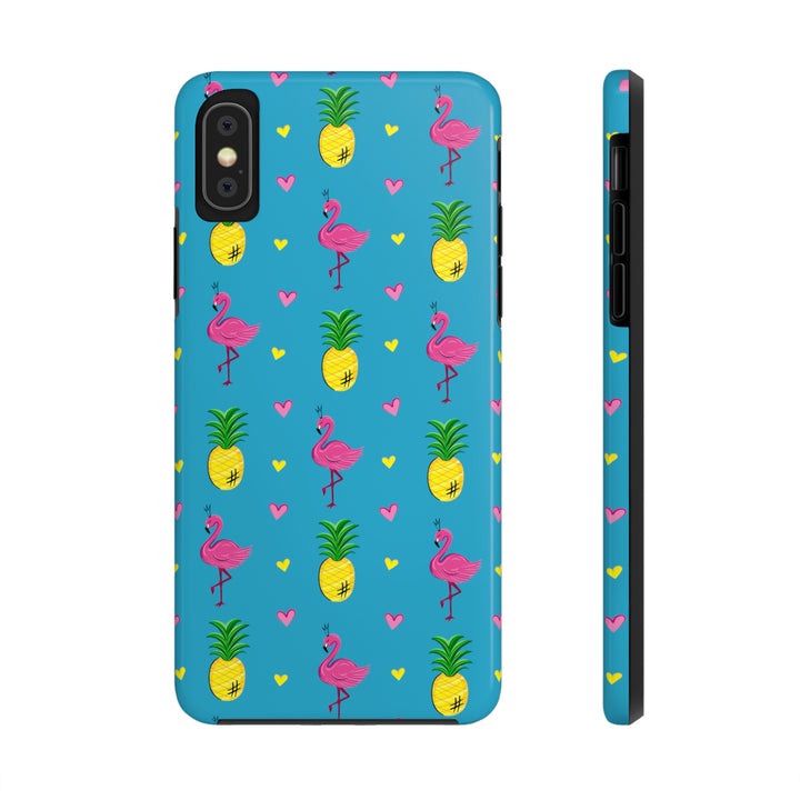 Flamingo Tough iPhone Cases - Madee's Boutique Phone Case Printify Accessories Aesthetic Case IphoneAesthetic Case PhoneiPhone XS