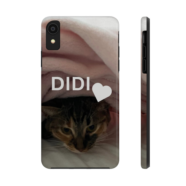 Personalized Tough Phone Cases PHOTO LOGO TEXT - Madee's Boutique Phone Case Printify Accessories anniversary gift for husbandanniversary gift ideasiPhone XR