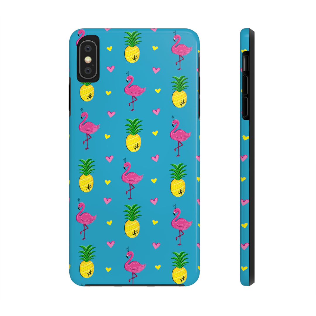 Flamingo Tough iPhone Cases - Madee's Boutique Phone Case Printify Accessories Aesthetic Case IphoneAesthetic Case PhoneiPhone XS MAX
