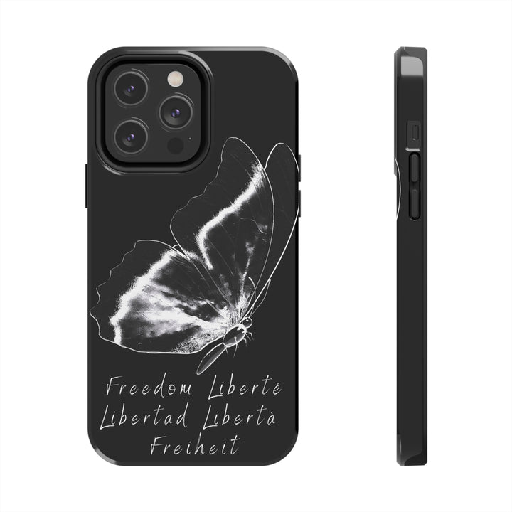 Freedom Butterfly Tough iPhone Cases - Madee's Boutique Phone Case Printify Accessories Aesthetic Case IphoneAesthetic Case PhoneiPhone 14 Pro Max