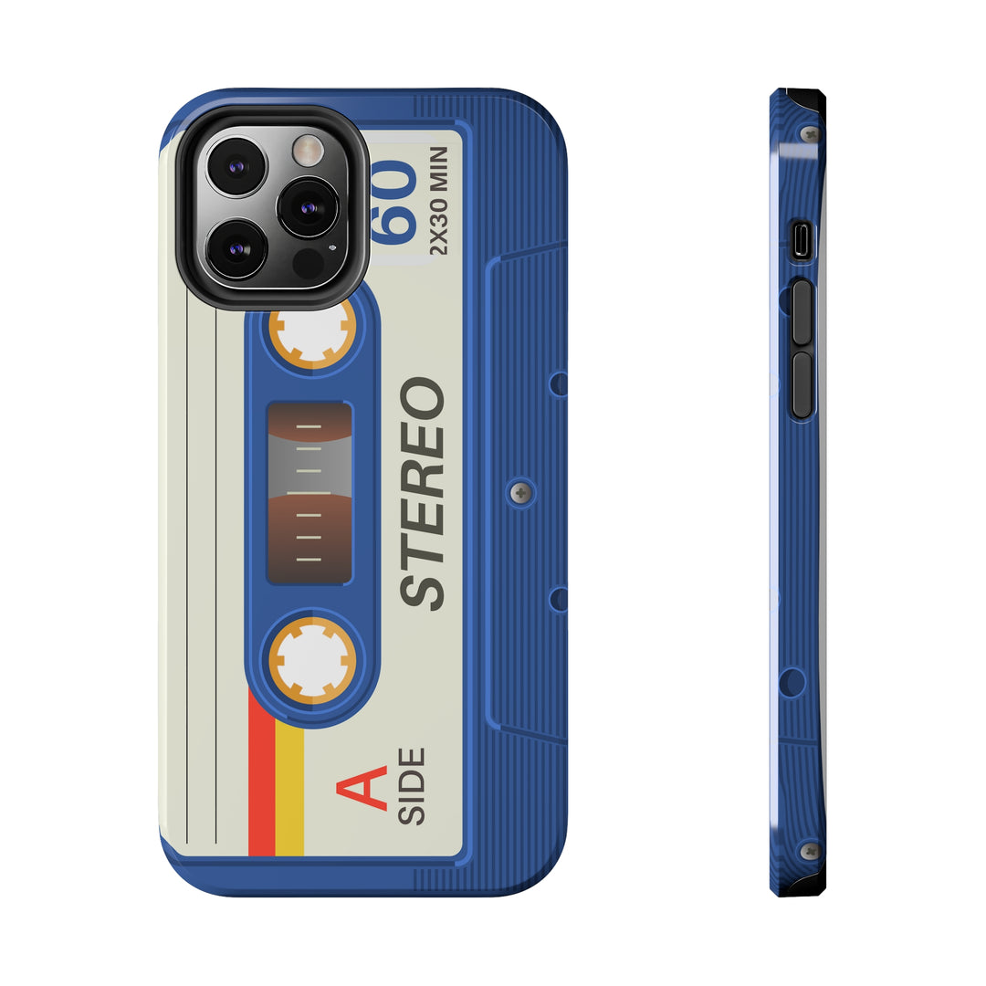 Radio Cassette Retro Tough iPhone Cases Vintage - Madee's Boutique Phone Case Printify Accessories Aesthetic Case Iphoneanniversary gift ideasiPhone 12 Pro