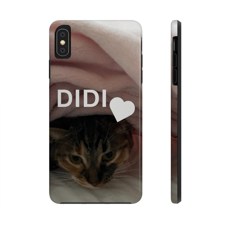 Personalized Tough Phone Cases PHOTO LOGO TEXT - Madee's Boutique Phone Case Printify Accessories anniversary gift for husbandanniversary gift ideasiPhone XS MAX