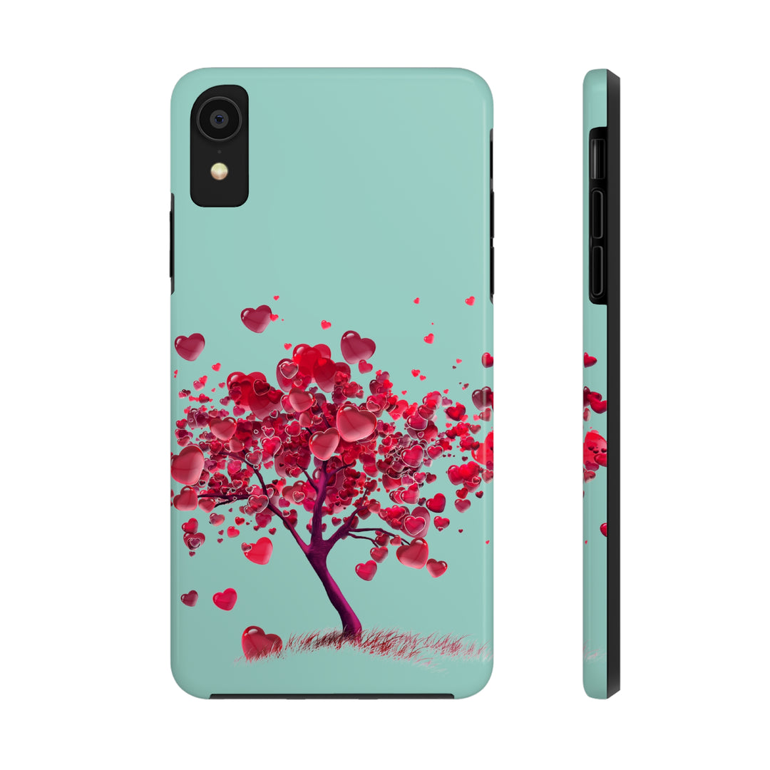 Heart Tree Tough iPhone Cases - Madee's Boutique Phone Case Printify Accessories Cadeau fête des mèresCadeau mamaniPhone X