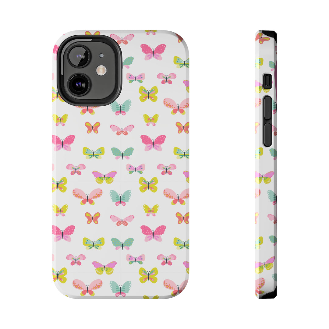 Butterfly Tough iPhone Cases - Madee's Boutique Phone Case Printify Accessories Aesthetic Case IphoneAesthetic Case PhoneiPhone 12 Mini