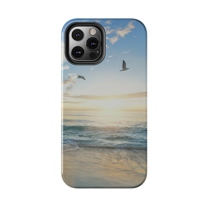 Landscape Ocean Tough iPhone Cases - Madee's Boutique Phone Case Printify Accessories aesthetic mobile coveraesthetic phone casesiPhone 12 Mini