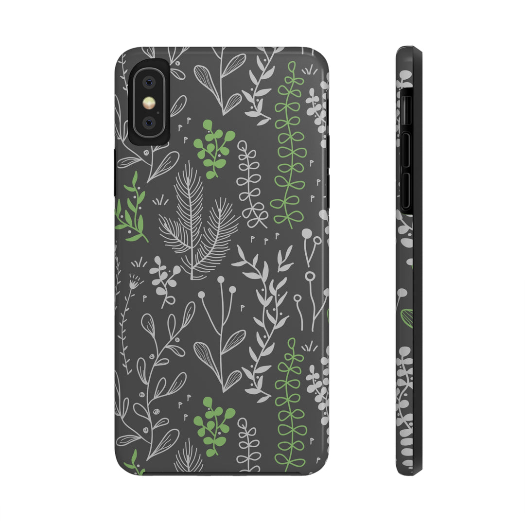 Boho Flowers Tough Phone Cases - Madee's Boutique Phone Case Printify Accessories Aesthetic Case IphoneAesthetic Case phoneiPhone X