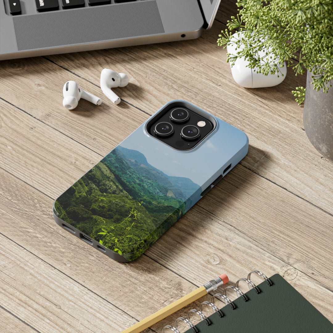 Landscape Mountains Tough iPhone Cases - Madee's Boutique Phone Case Printify Accessories aesthetic mobile coveraesthetic phone casesiPhone 14 Pro