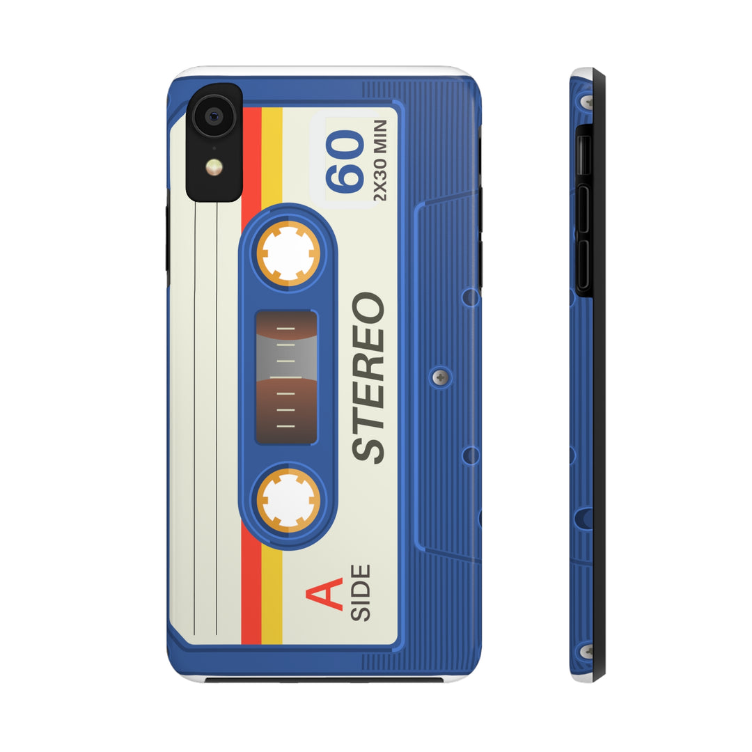 Radio Cassette Retro Tough iPhone Cases Vintage - Madee's Boutique Phone Case Printify Accessories Aesthetic Case Iphoneanniversary gift ideasiPhone XR