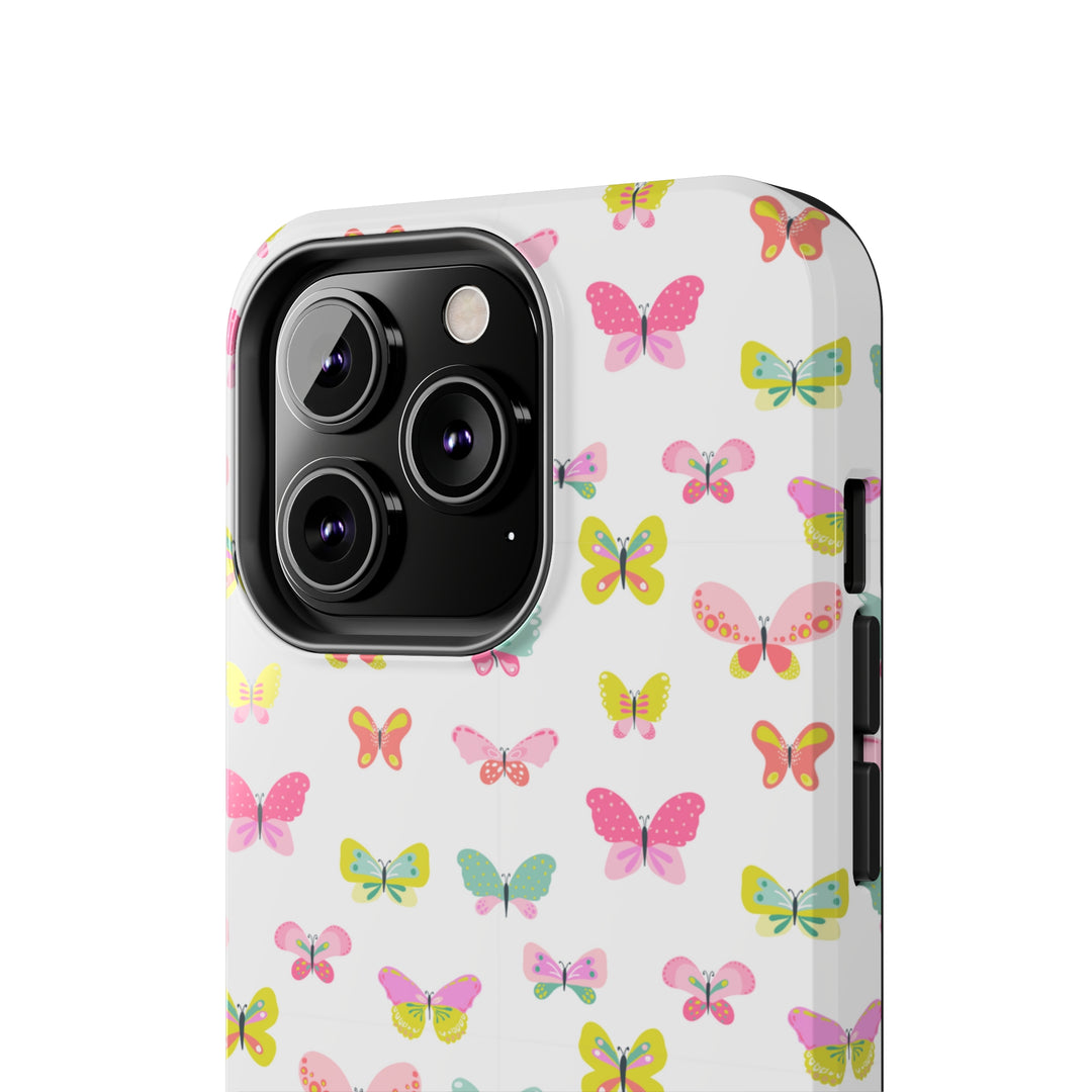 Butterfly Tough iPhone Cases - Madee's Boutique Phone Case Printify Accessories Aesthetic Case IphoneAesthetic Case PhoneiPhone 12 Mini