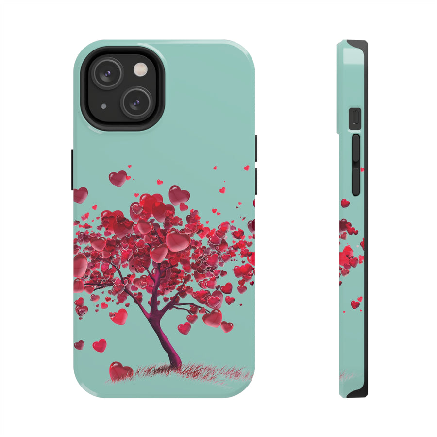 Heart Tree Tough iPhone Cases - Madee's Boutique Phone Case Printify Accessories Cadeau fête des mèresCadeau mamaniPhone 14
