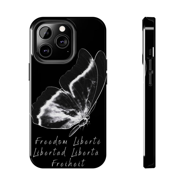 Freedom Butterfly Tough iPhone Cases - Madee's Boutique Phone Case Printify Accessories Aesthetic Case IphoneAesthetic Case PhoneiPhone 13 Pro