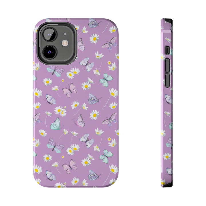Butterfly & Flowers Tough iPhone Cases - Madee's Boutique Phone Case Printify Accessories Aesthetic Case IphoneAesthetic Case PhoneiPhone 12