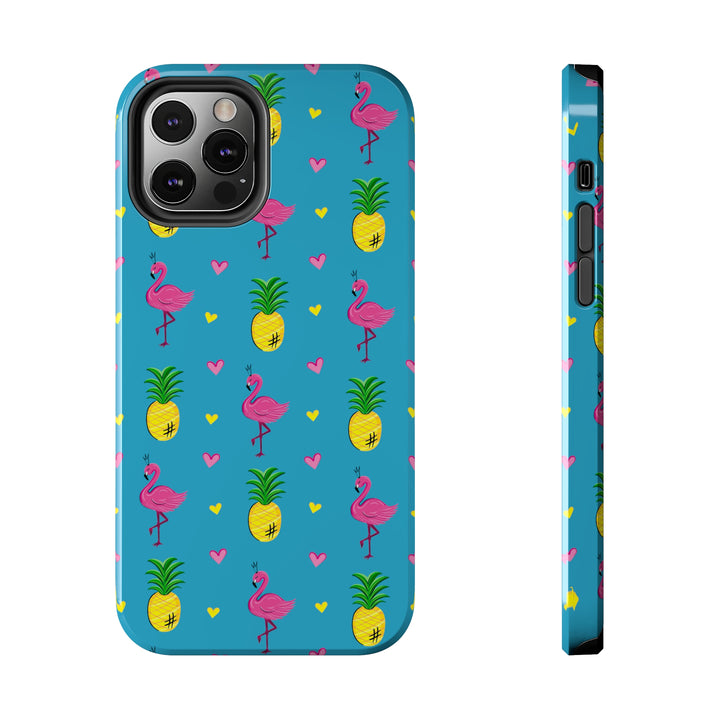 Flamingo Tough iPhone Cases - Madee's Boutique Phone Case Printify Accessories Aesthetic Case IphoneAesthetic Case PhoneiPhone 12 Pro