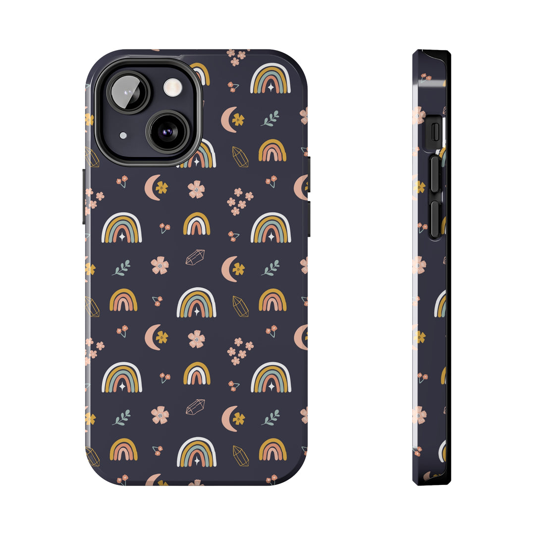 Rainbow Tough iPhone Cases - Madee's Boutique Phone Case Printify Accessories Aesthetic Case IphoneAesthetic Case PhoneiPhone 13 Mini