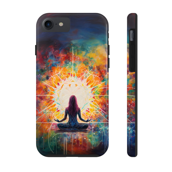Meditation Tough iPhone Cases MADEE'S EXCLUSIVES - Madee's Boutique Phone Case Printify Accessories aesthetic mobile coveraesthetic phone casesiPhone 7, iPhone 8, iPhone SE