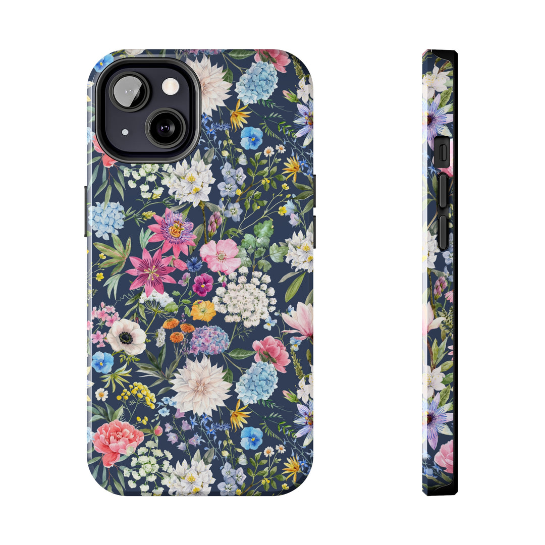 Colorful Flowers Tough Phone Cases - Madee's Boutique Phone Case Printify Accessories Aesthetic Case IphoneAesthetic Case phoneiPhone 13