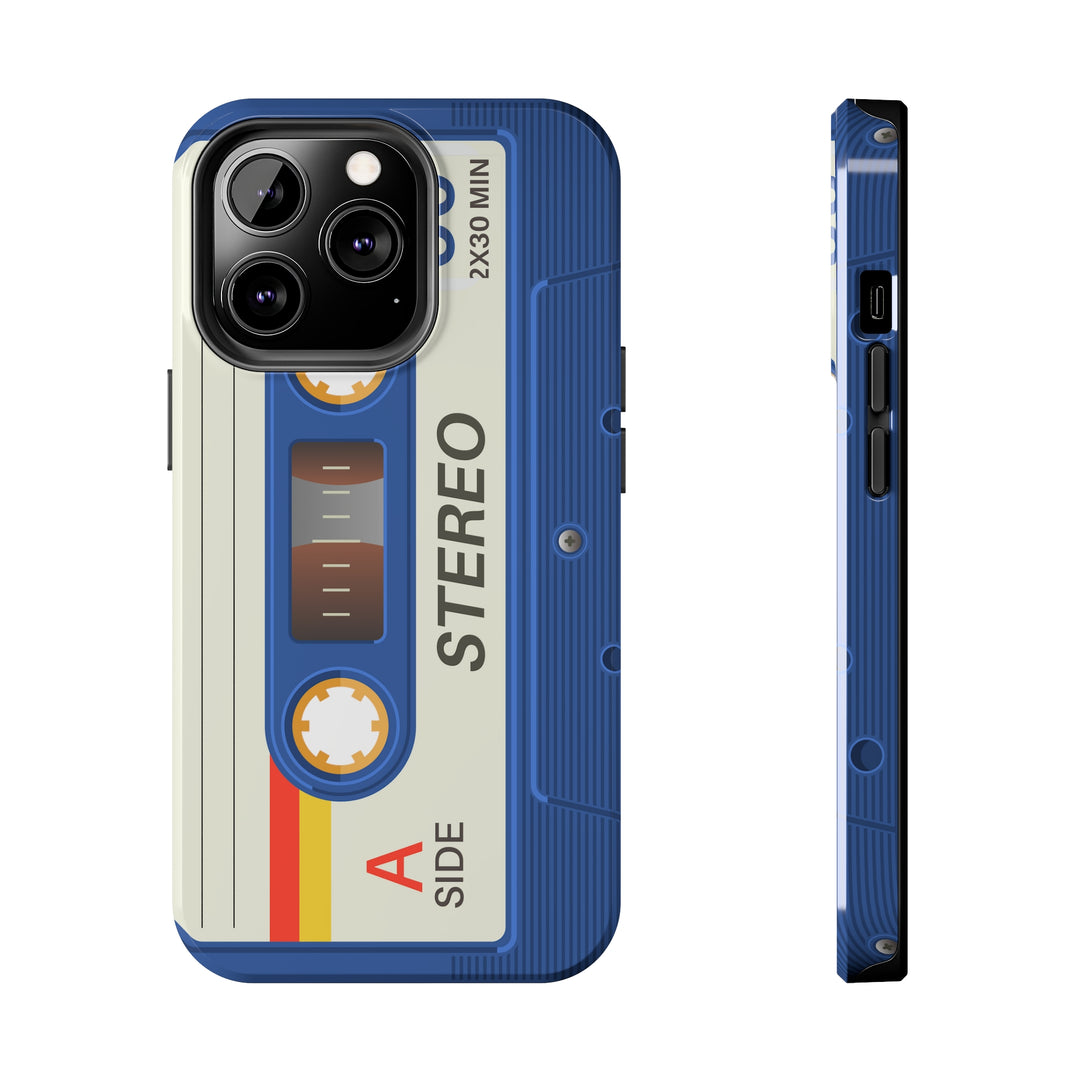 Radio Cassette Retro Tough iPhone Cases Vintage - Madee's Boutique Phone Case Printify Accessories Aesthetic Case Iphoneanniversary gift ideasiPhone 13 Pro