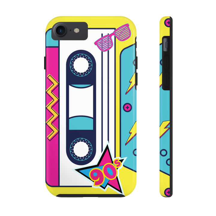 Radio Cassette 90'S Tough iPhone Cases Retro - Madee's Boutique Phone Case Printify Accessories Cadeau fête des mèresCadeau mamaniPhone 7, iPhone 8, iPhone SE