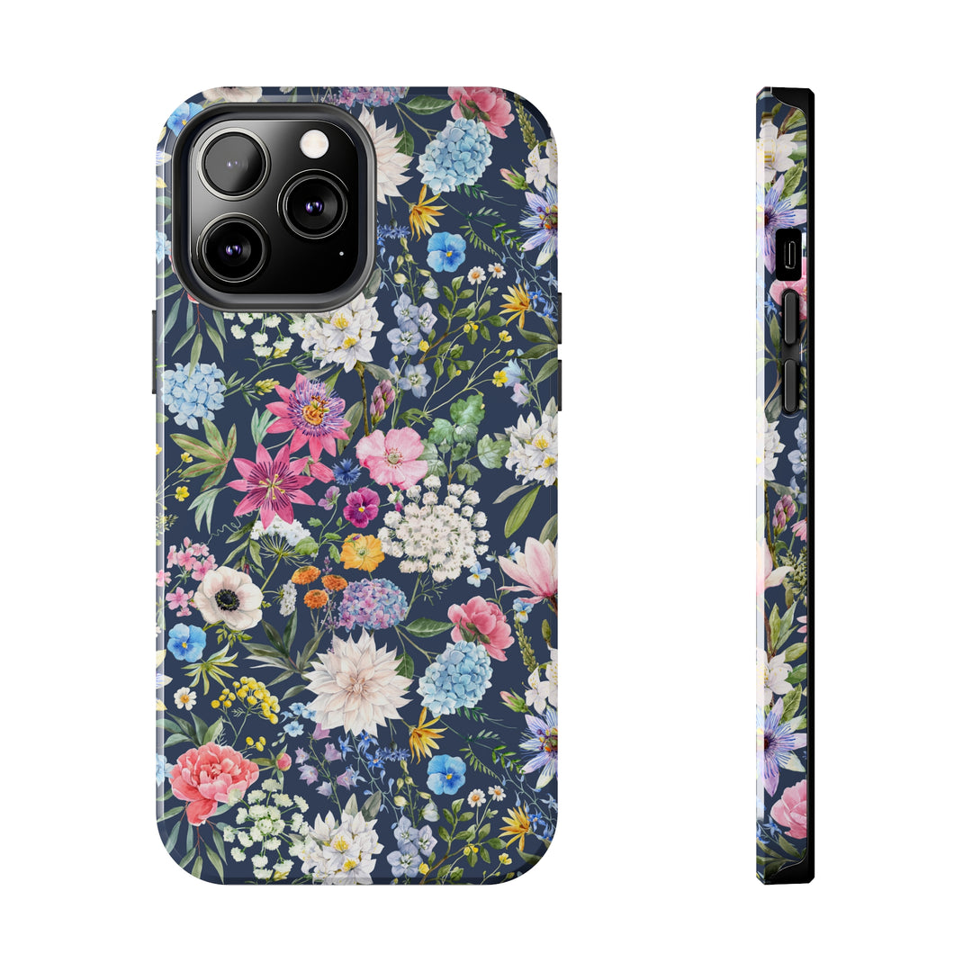 Colorful Flowers Tough Phone Cases - Madee's Boutique Phone Case Printify Accessories Aesthetic Case IphoneAesthetic Case phoneiPhone 13 Pro Max
