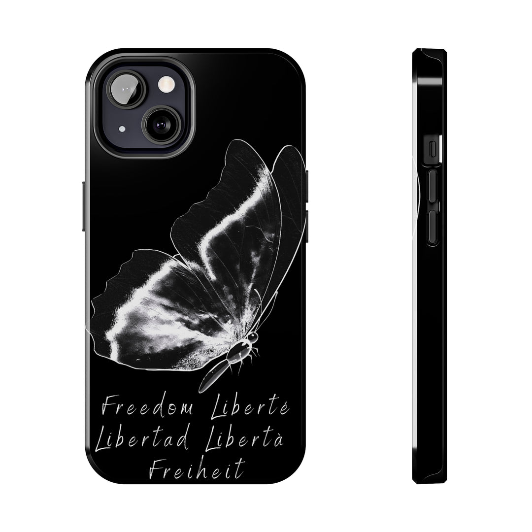 Freedom Butterfly Tough iPhone Cases - Madee's Boutique Phone Case Printify Accessories Aesthetic Case IphoneAesthetic Case PhoneiPhone 13