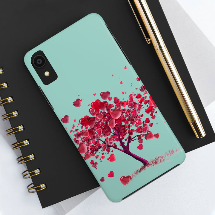 Heart Tree Tough iPhone Cases - Madee's Boutique Phone Case Printify Accessories Cadeau fête des mèresCadeau mamaniPhone 14