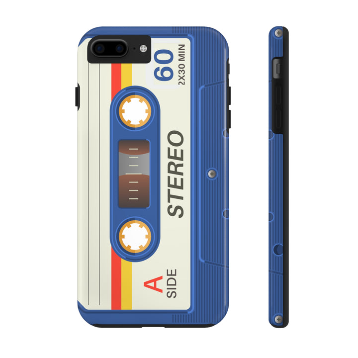 Radio Cassette Retro Tough iPhone Cases Vintage - Madee's Boutique Phone Case Printify Accessories Aesthetic Case Iphoneanniversary gift ideasiPhone 7 Plus, iPhone 8 Plus