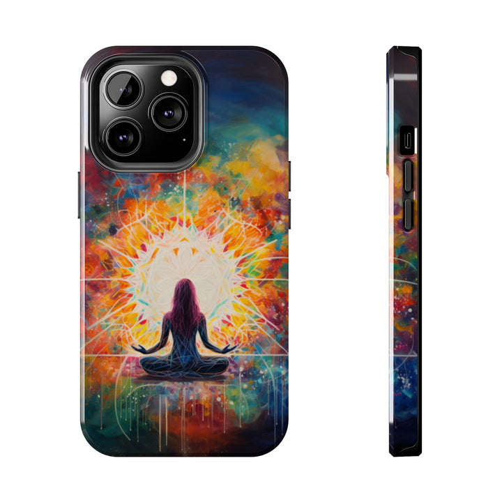Meditation Tough iPhone Cases MADEE'S EXCLUSIVES - Madee's Boutique Phone Case Printify Accessories aesthetic mobile coveraesthetic phone casesiPhone 13 Pro