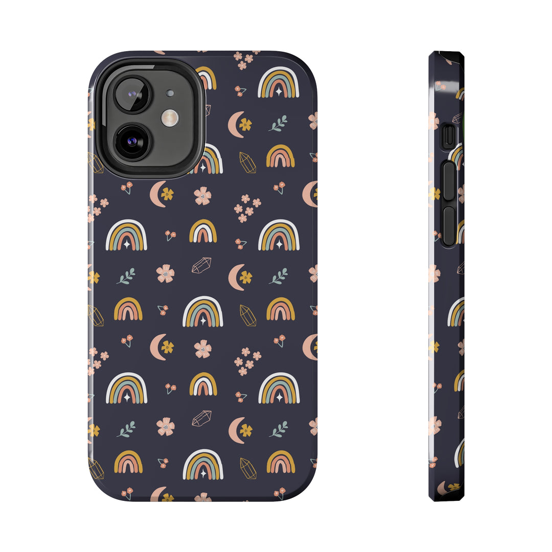 Rainbow Tough iPhone Cases - Madee's Boutique Phone Case Printify Accessories Aesthetic Case IphoneAesthetic Case PhoneiPhone 12 Mini