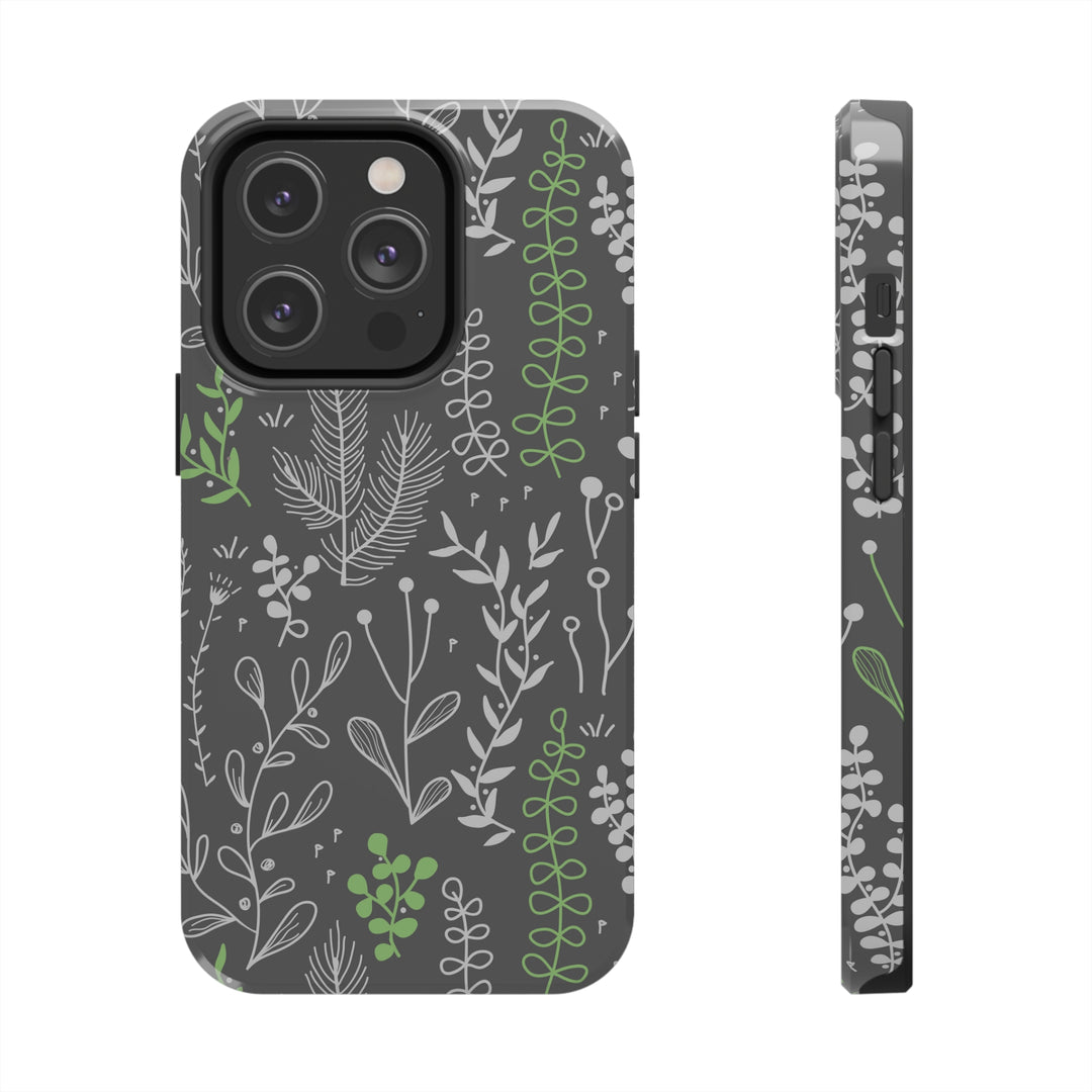 Boho Flowers Tough Phone Cases - Madee's Boutique Phone Case Printify Accessories Aesthetic Case IphoneAesthetic Case phoneiPhone 14 Pro