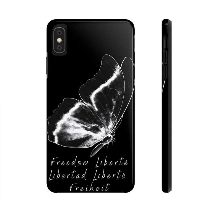 Freedom Butterfly Tough iPhone Cases - Madee's Boutique Phone Case Printify Accessories Aesthetic Case IphoneAesthetic Case PhoneiPhone XS MAX