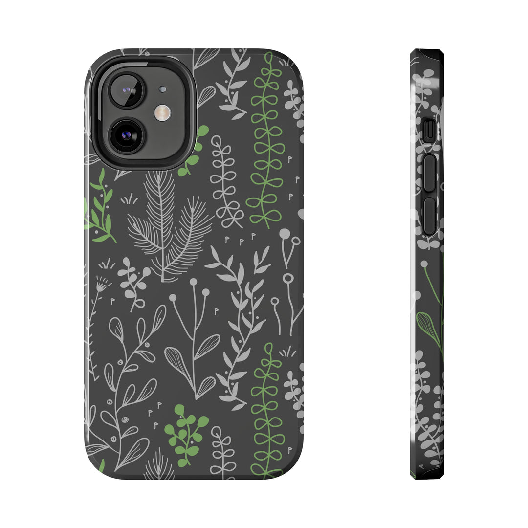 Boho Flowers Tough Phone Cases - Madee's Boutique Phone Case Printify Accessories Aesthetic Case IphoneAesthetic Case phoneiPhone 12 Mini