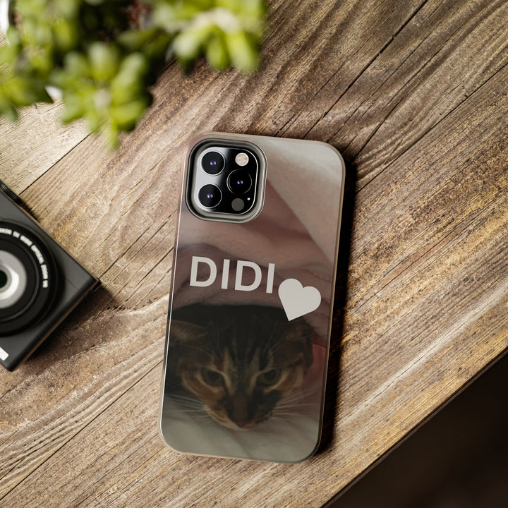 Personalized Tough Phone Cases PHOTO LOGO TEXT - Madee's Boutique Phone Case Printify Accessories anniversary gift for husbandanniversary gift ideasiPhone 14