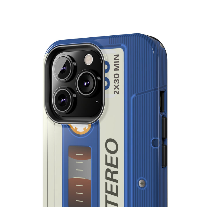 Radio Cassette Retro Tough iPhone Cases Vintage - Madee's Boutique Phone Case Printify Accessories Aesthetic Case Iphoneanniversary gift ideasiPhone 13 Mini