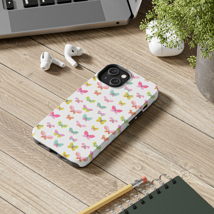 Butterfly Tough iPhone Cases - Madee's Boutique Phone Case Printify Accessories Aesthetic Case IphoneAesthetic Case PhoneiPhone 14