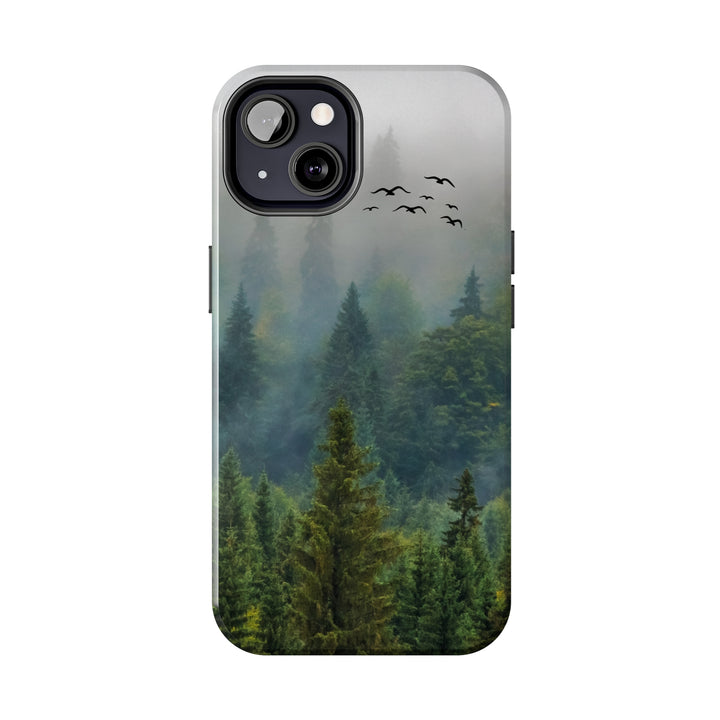 Landscape Tree Tough iPhone Cases - Madee's Boutique Phone Case Printify Accessories aesthetic mobile coveraesthetic phone casesiPhone 12 Mini