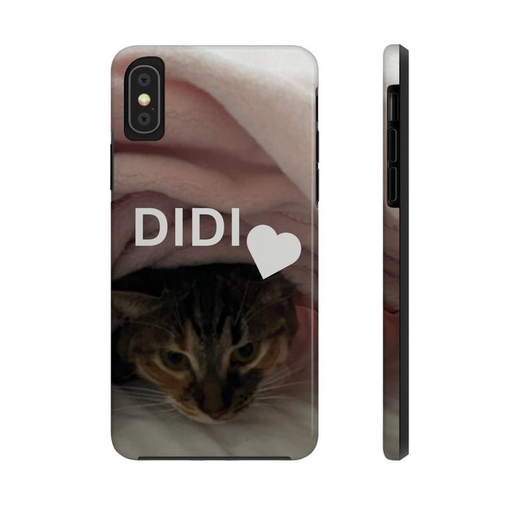 Personalized Tough Phone Cases PHOTO LOGO TEXT - Madee's Boutique Phone Case Printify Accessories anniversary gift for husbandanniversary gift ideasiPhone XS