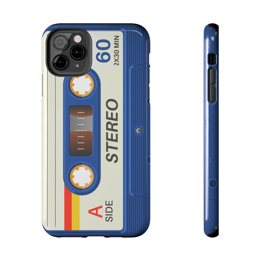 Radio Cassette Retro Tough iPhone Cases Vintage - Madee's Boutique Phone Case Printify Accessories Aesthetic Case Iphoneanniversary gift ideasiPhone 11 Pro Max