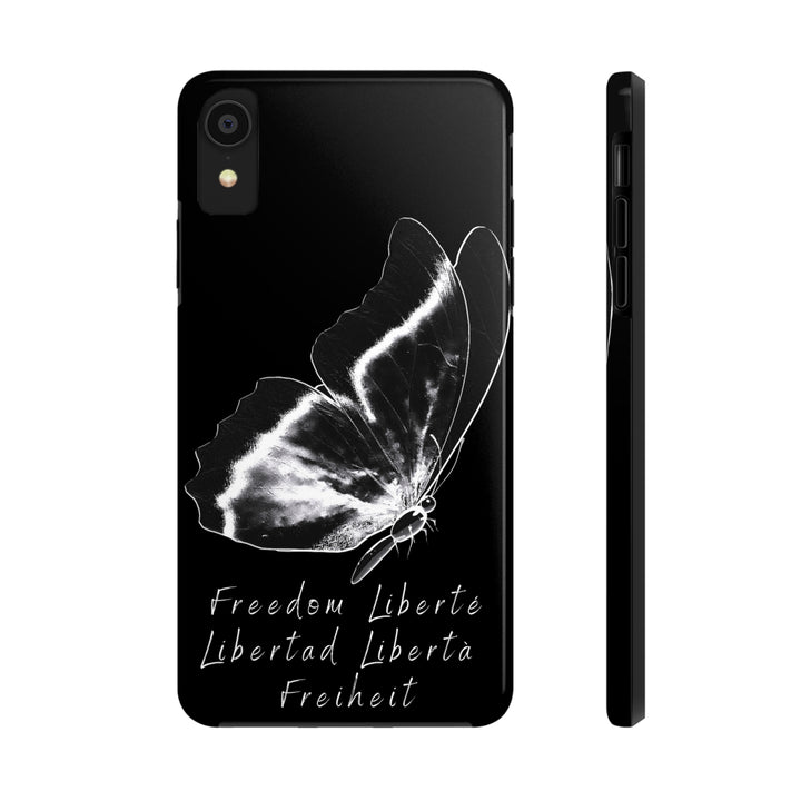 Freedom Butterfly Tough iPhone Cases - Madee's Boutique Phone Case Printify Accessories Aesthetic Case IphoneAesthetic Case PhoneiPhone XR