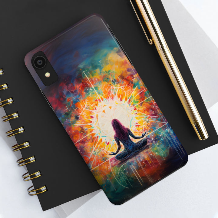 Meditation Tough iPhone Cases MADEE'S EXCLUSIVES - Madee's Boutique Phone Case Printify Accessories aesthetic mobile coveraesthetic phone casesiPhone 14