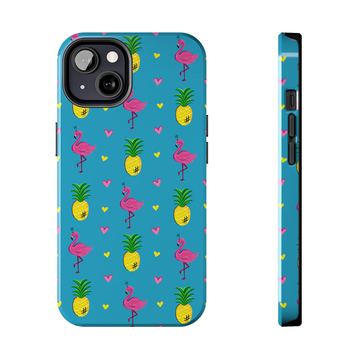 Flamingo Tough iPhone Cases - Madee's Boutique Phone Case Printify Accessories Aesthetic Case IphoneAesthetic Case PhoneiPhone 13