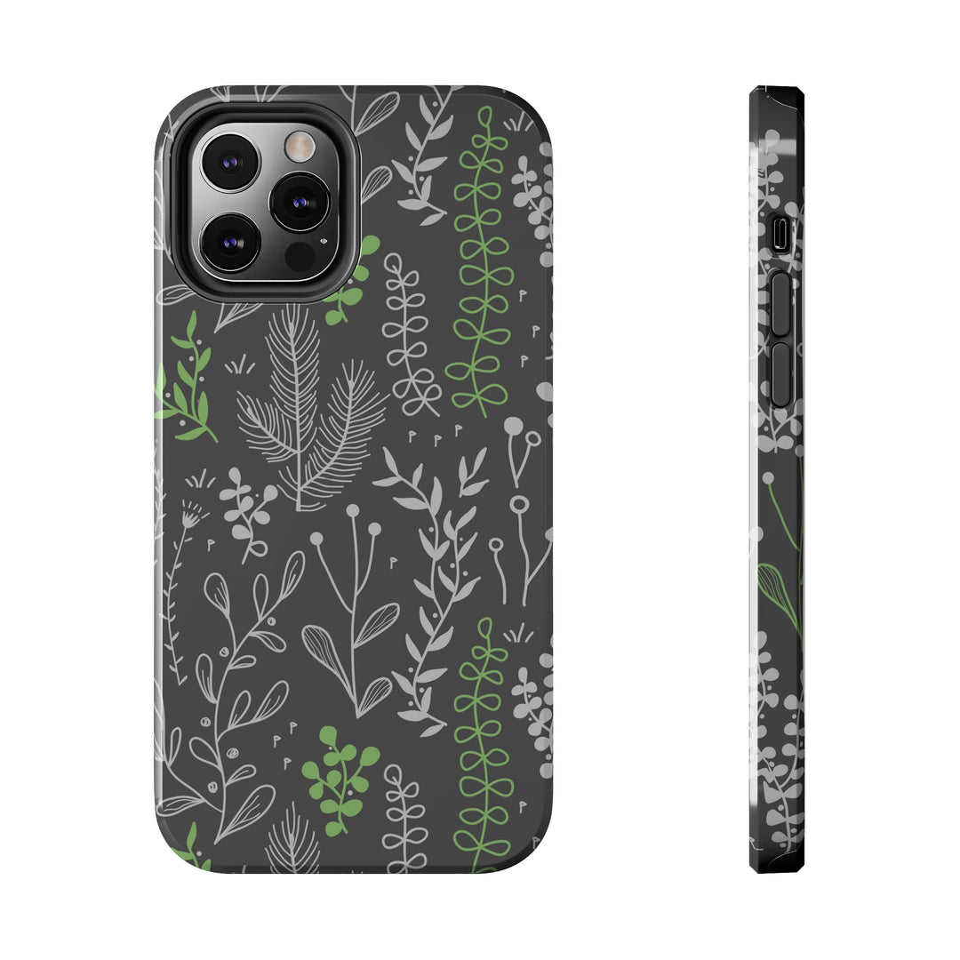 Boho Flowers Tough Phone Cases - Madee's Boutique Phone Case Printify Accessories Aesthetic Case IphoneAesthetic Case phoneiPhone 12 Pro