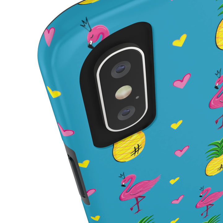 Flamingo Tough iPhone Cases - Madee's Boutique Phone Case Printify Accessories Aesthetic Case IphoneAesthetic Case PhoneiPhone 12 Mini