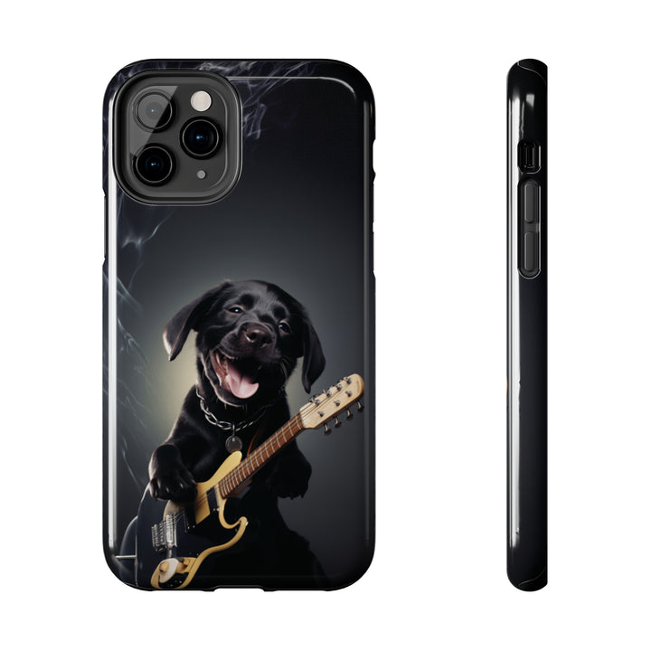 Cool Dog Guitar Tough iPhone Cases MADEE'S EXCLUSIVES - Madee's Boutique Phone Case Print On Demand Partners Accessories aesthetic mobile coveraesthetic phone casesiPhone 11 Pro