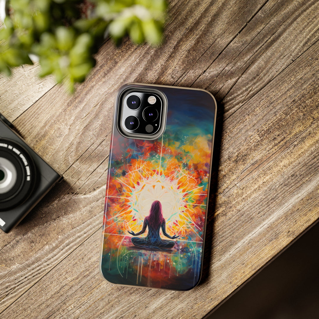 Meditation Tough iPhone Cases MADEE'S EXCLUSIVES - Madee's Boutique Phone Case Printify Accessories aesthetic mobile coveraesthetic phone casesiPhone 14