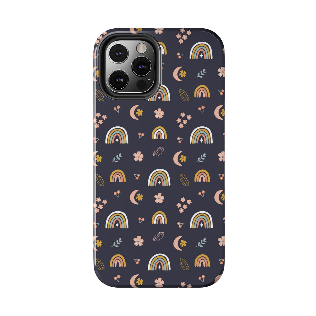 Rainbow Tough iPhone Cases - Madee's Boutique Phone Case Printify Accessories Aesthetic Case IphoneAesthetic Case PhoneiPhone 12 Mini
