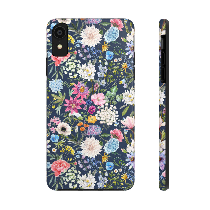 Colorful Flowers Tough Phone Cases - Madee's Boutique Phone Case Printify Accessories Aesthetic Case IphoneAesthetic Case phoneiPhone XR