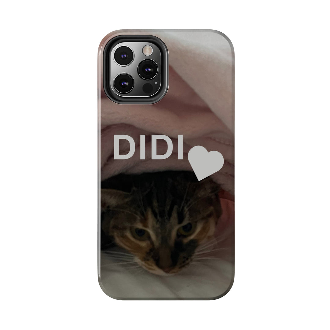 Personalized Tough Phone Cases PHOTO LOGO TEXT - Madee's Boutique Phone Case Printify Accessories anniversary gift for husbandanniversary gift ideasiPhone 12 Mini