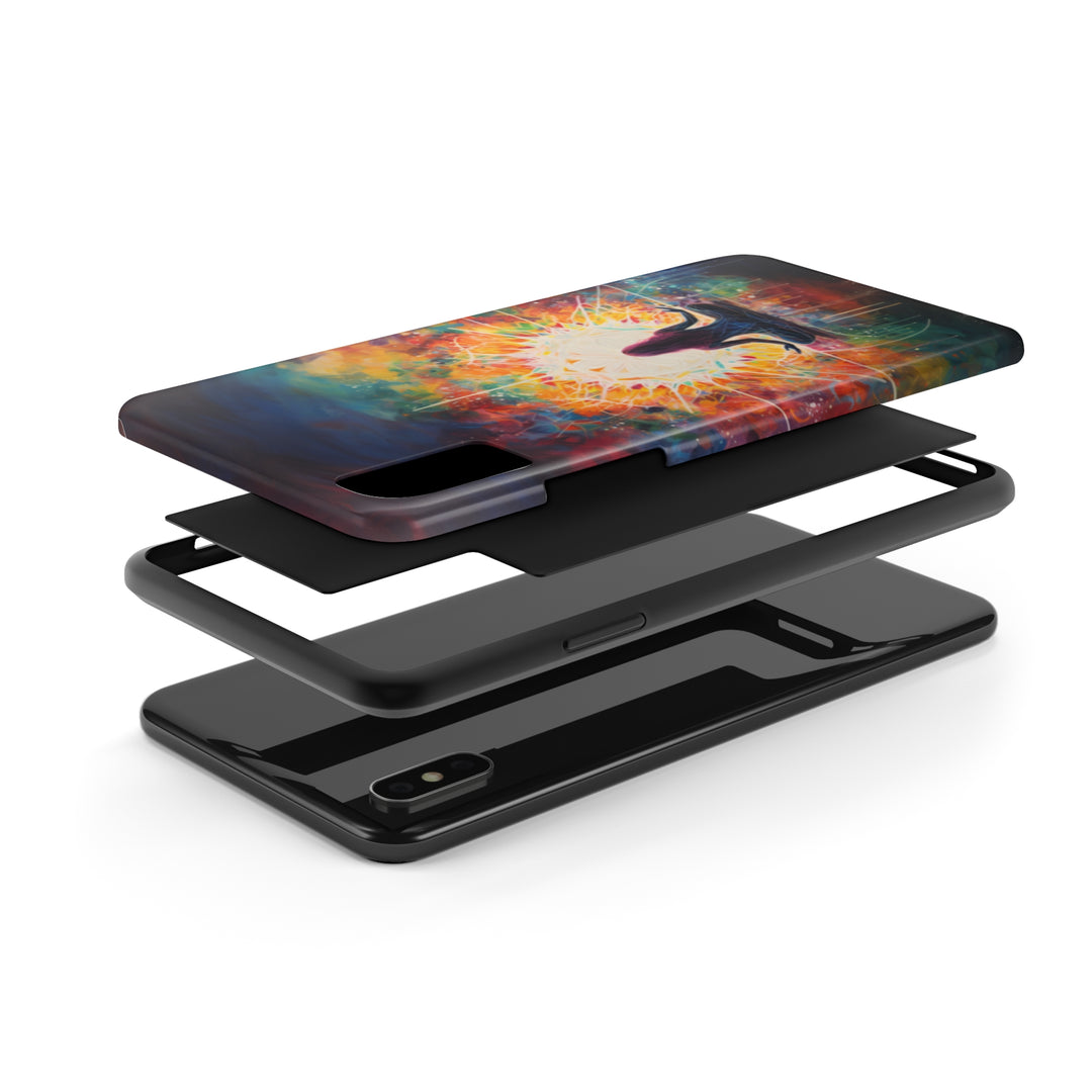 Meditation Tough iPhone Cases MADEE'S EXCLUSIVES - Madee's Boutique Phone Case Printify Accessories aesthetic mobile coveraesthetic phone casesiPhone 12 Mini