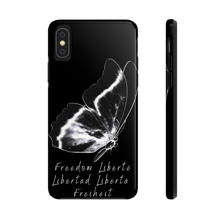 Freedom Butterfly Tough iPhone Cases - Madee's Boutique Phone Case Printify Accessories Aesthetic Case IphoneAesthetic Case PhoneiPhone XS