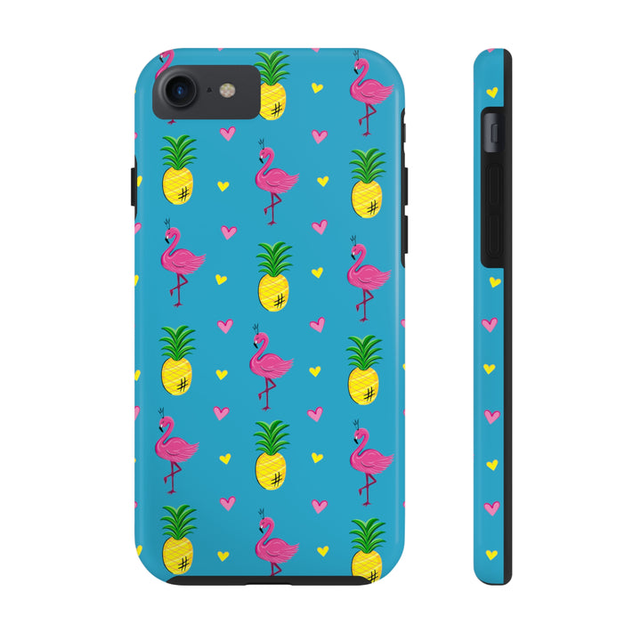 Flamingo Tough iPhone Cases - Madee's Boutique Phone Case Printify Accessories Aesthetic Case IphoneAesthetic Case PhoneiPhone 7, iPhone 8, iPhone SE